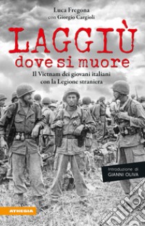 Laggiù dove si muore. Il Vietnam dei giovani italiani con la Legione straniera libro di Fregona Luca; Cargioli Giorgio