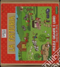 La fattoria. Puzzle gigante. Ediz. illustrata. Con libro libro di Phillips Jillian