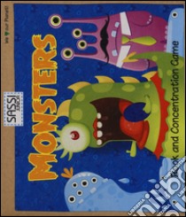 Monsters. Book and concentration game. Con gadget libro