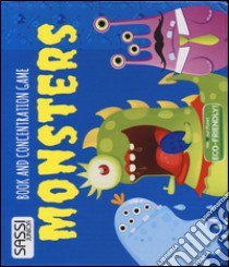 Monsters. Book and concentration game. Ediz. a colori. Con Carte libro