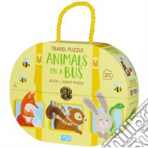 Animals on a bus. Travel puzzle. Ediz. a colori. Con puzzle libro di Tomè Ester