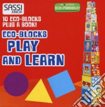 Play and learn. Numbers, shapes, colors, animals. Eco-blocks. Ediz. a colori. Con libretto libro di Neil Mathew