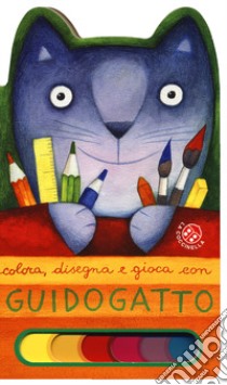 Colora, disegna e gioca con Guido Gatto. Ediz. a colori libro di Abbatiello Antonella