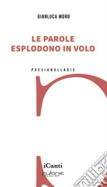 Le parole esplodono in volo libro di Moro Gianluca