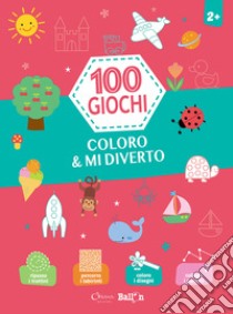 Coloro & mi diverto. 100 giochi. Ediz. a colori libro