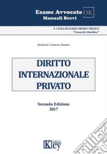 Diritto internazionale privato libro di Cantone Ranno Roberta