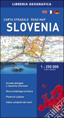 Slovenia 1:250.000 libro