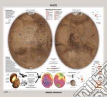 Marte. Luna. Carta murale astronomica libro