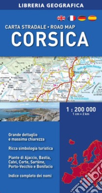 Corsica 1:200.000 libro