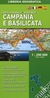 Campania e Basilicata 1:200.000 libro