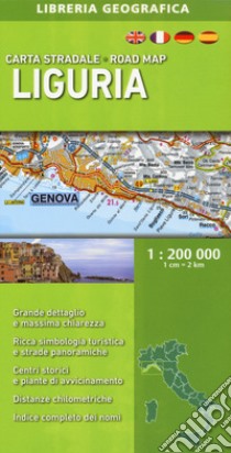 Liguria 1:200.000 libro