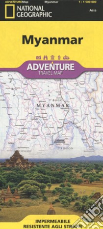 Myanmar (Birmania) 1:1.500.000 libro