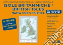 British Isles. Carta murale geografica. Scala 1 : 1 000 000 libro