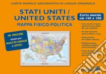 Stati Uniti d'America. Carta murale libro