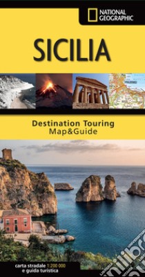 Sicilia. Carta stradale e guida turistica. 1:200.000 libro