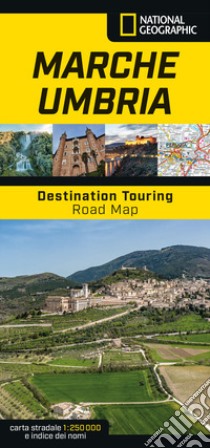 Marche e Umbria. Road Map. Destination Touring 1:250.000 libro