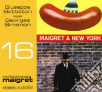 Maigret a New York letto da Giuseppe Battiston. Audiolibro. CD Audio formato MP3  di Simenon Georges