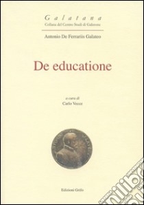 De educatione libro di Vecce C. (cur.)