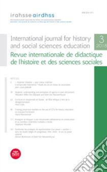 International journal for history and social sciences education-Revue internationale de didactique de l'histoire et des sciences sociales (2018). Vol. 3 libro di Cajani L. (cur.)