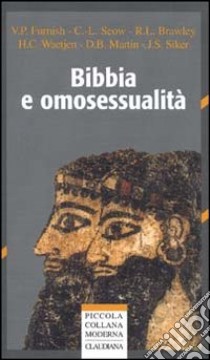 Bibbia e omosessualità libro