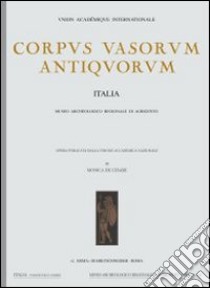 Corpus vasorum antiquorum. Vol. 46: Parma, Museo di antichità (2) libro di Rossignani M. P. (cur.)