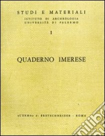 Quaderno Imerese. Vol. 1 libro