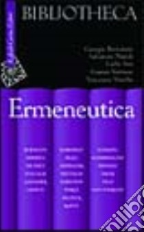 Ermeneutica libro