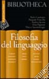 Filosofia del linguaggio libro