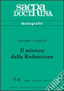 Il mistero della redenzione libro di Cavalcoli Giovanni