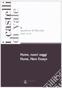 HUme, nuovi saggi. Ediz. italiana e inglese libro