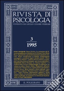 Rivista di psicologia (1995). Vol. 3 libro