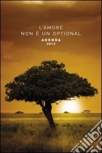 L'amore non è un optional. Agenda 2013 libro di Salvoldi Valentino