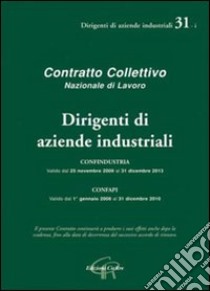 CCNL dirigenti di aziende industriali libro