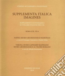 Roma (CIL, VI). Vol. 4: Napoli, Museo Archeologico nazionale. Verona, Museo Lapidario Maffeiano, Museo Archeologico al Teatro Romano libro di Camodeca G. (cur.); Solin H. (cur.); Buonopane A. (cur.)