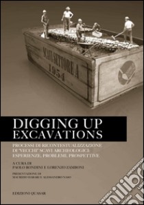 Digging up excavations. Processi di ricontestualizzazione di «vecchi» scavi archeologici: esperienze, problemi, prospettive libro di Rondin P.; Zamboni L.