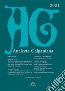 Analecta Galganiana (2021) libro