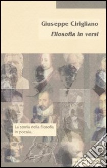 Filosofia in versi libro di Cirigliano Giuseppe