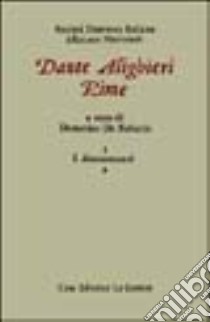 Le rime libro di Alighieri Dante; De Robertis D. (cur.)