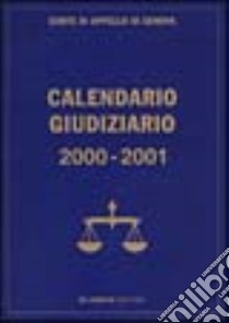 Calendario giudiziario 2000-2001 libro