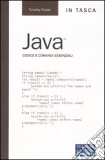 Java. Codice e comandi essenziali libro di Fisher Timothy R.; Mondini L. (cur.)