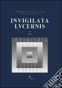 Invigilata lucernis. Vol. 23 libro