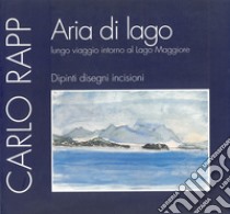 Aria di lago. Lungo viaggio intorno al Lago Maggiore. Dipinti, disegni, incisioni libro di Rapp Carlo