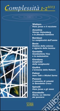 Complessità (2013) vol. 1-2 libro di Gembillo G. (cur.)