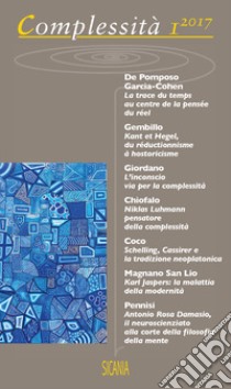 Complessità (2017). Vol. 1 libro