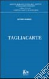 Tagliacarte libro di Guarino Antonio