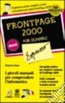 Frontpage 2000 libro di Dean