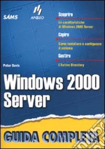 Windows 2000 Server libro di Davis Peter T. - Lewis Barry D.