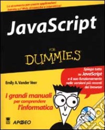 JavaScript. Con CD-ROM libro di Vander Veer Emily A.