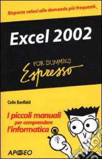 Excel 2002 libro di Banfield Colin; Walkenbach John