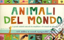 Animali del mondo. Con stickers. Ediz. illustrata libro di Cosneau Geraldine